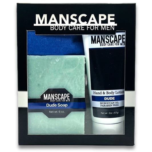 Gift Set - Soap  and Lotion - MANSCAPE Dude image 0