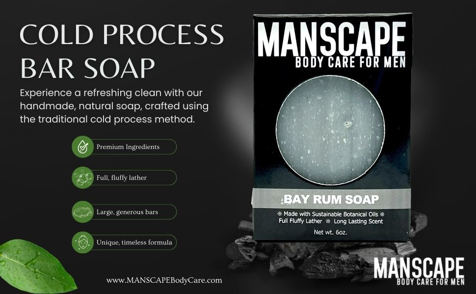 Cold Process Bar Soap - Bay Rum