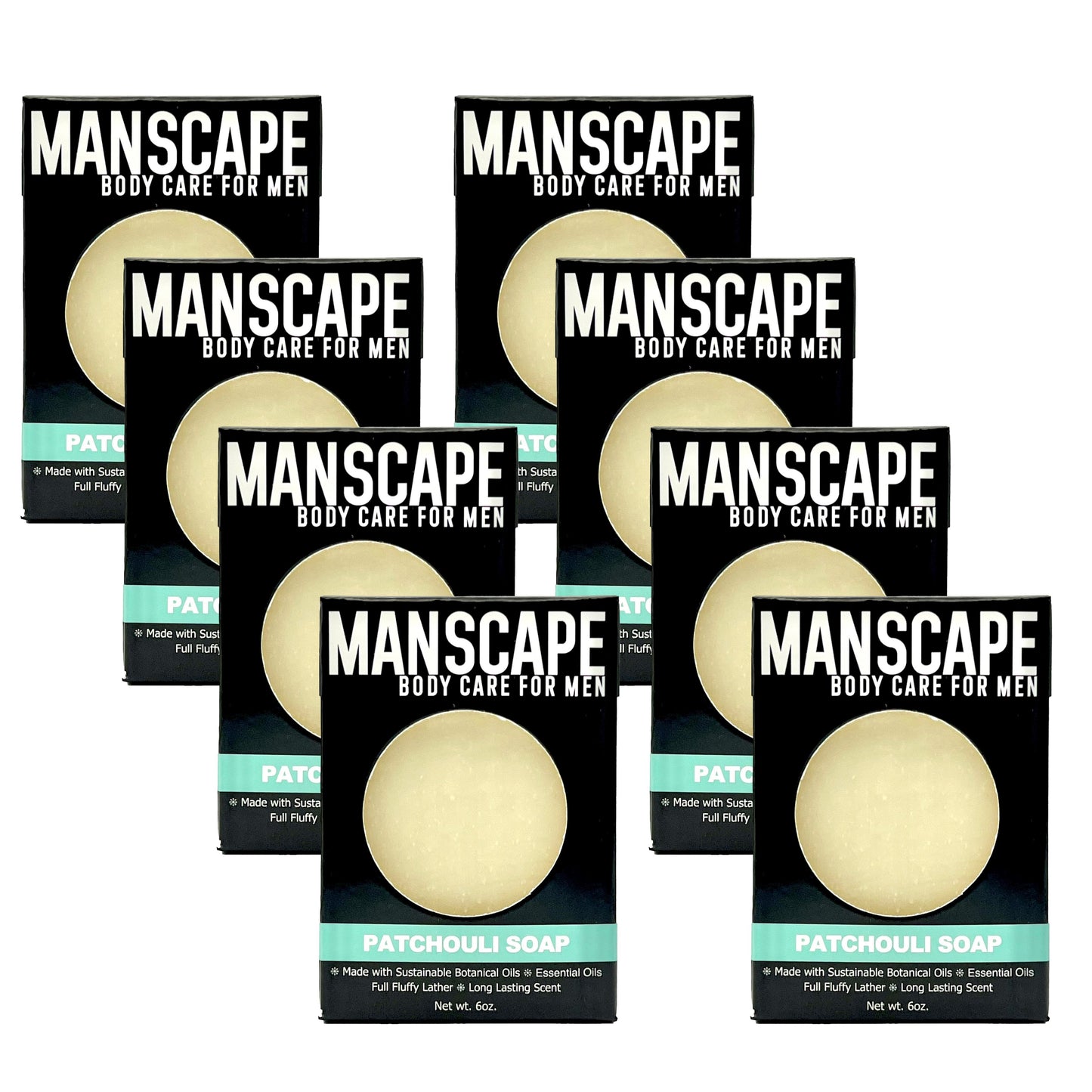 Cold Process Bar Soap - MANSCAPE Patchouli